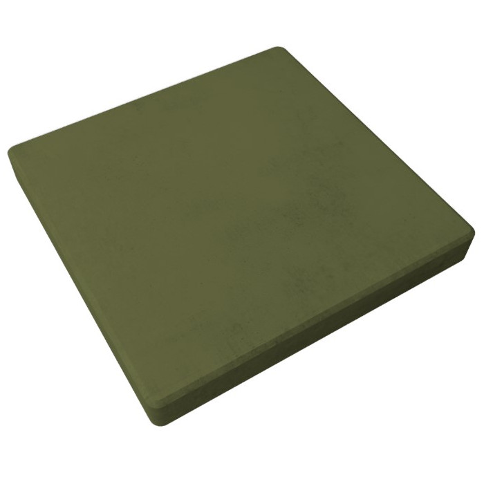 Квадратная тротуарная плитка 750х750х60 Зеленый